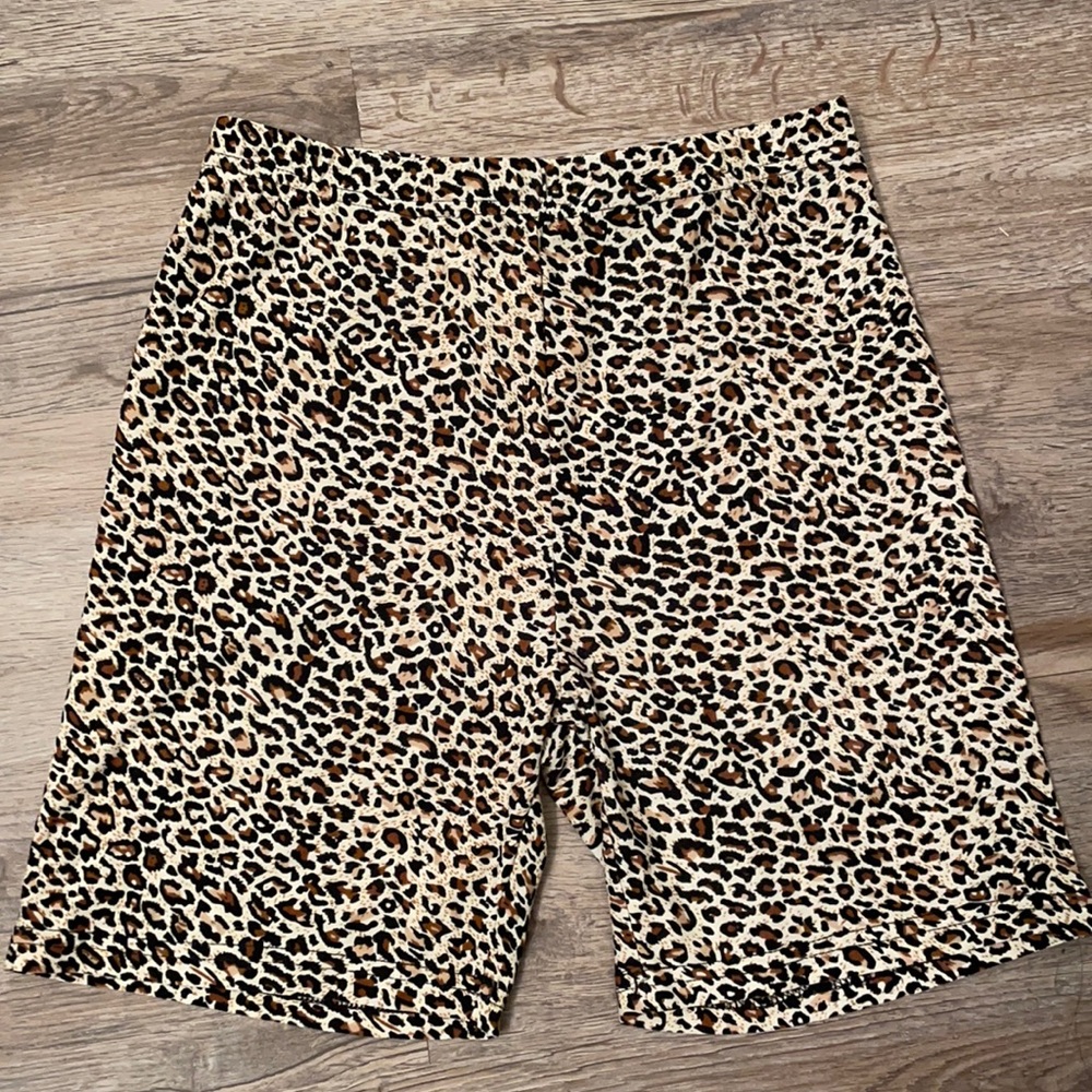 Leopard Biker shorts